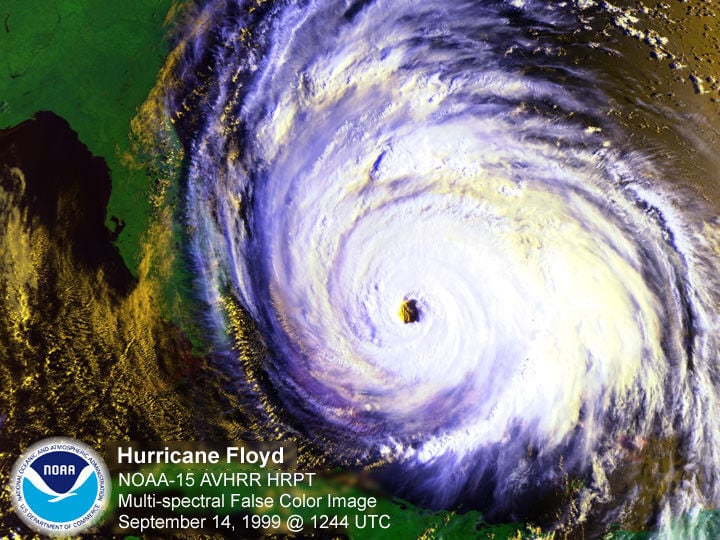 Sept. 14 Floyd satellite